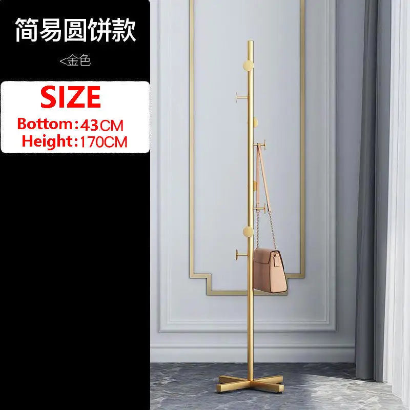 Luxury Coat Rack Floor Standing Clothes Hanger 8