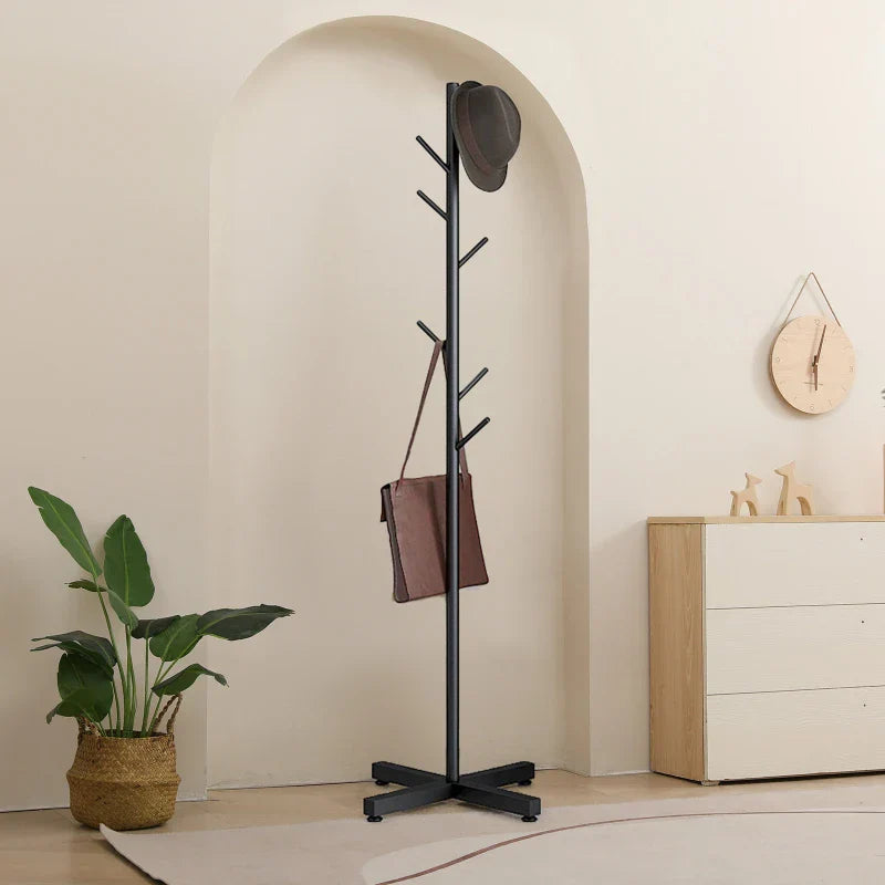 Luxury Coat Rack Floor Standing Clothes Hanger 8