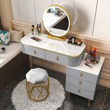 Luxury Laden Dressing Table Mirror Led Wood Mobile