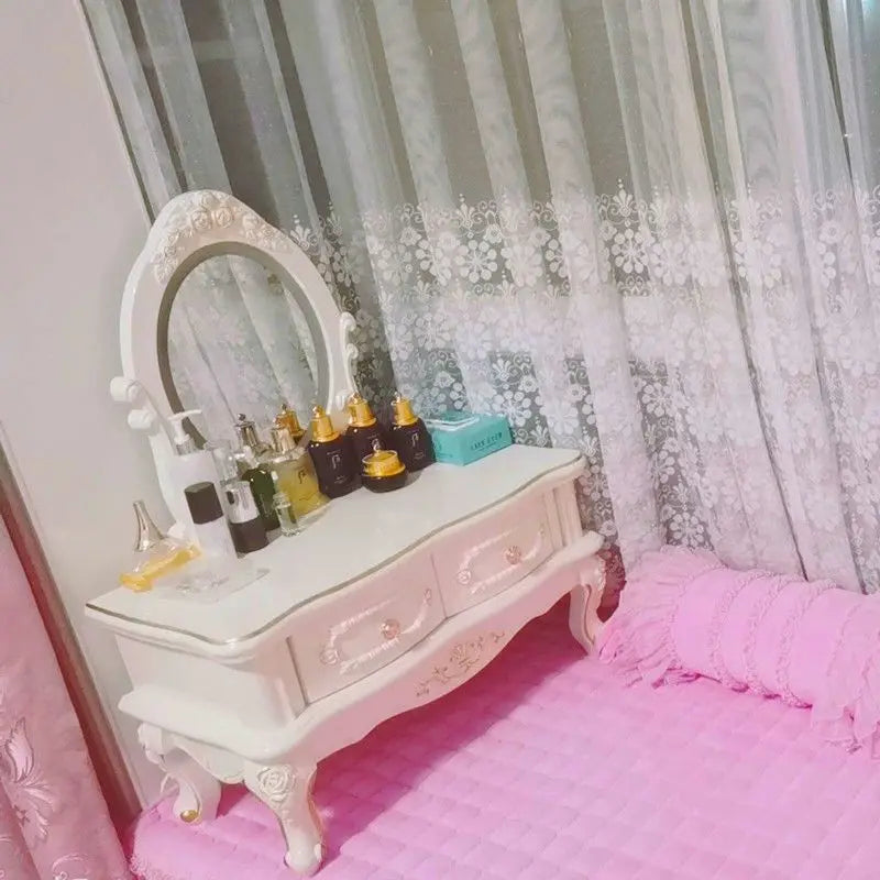 Luxury Nordic Dressing Table Drawer Bedroom Makeup Modern