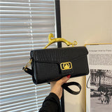 Luxury Quality Handbags For Women Patent Leather Crocodile