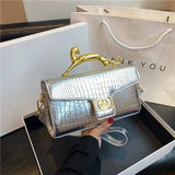 Luxury Quality Handbags For Women Patent Leather Crocodile