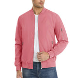 MAGCOMSEN Men's Aviator Jacket Lightweight Casual Spring Autumn