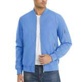 MAGCOMSEN Men's Aviator Jacket Lightweight Casual Spring Autumn
