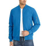 MAGCOMSEN Men's Aviator Jacket Lightweight Casual Spring Autumn