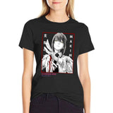 MAKIMA CHAINSAW T-shirt Female clothing Short sleeve tee