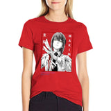 MAKIMA CHAINSAW T-shirt Female clothing Short sleeve tee