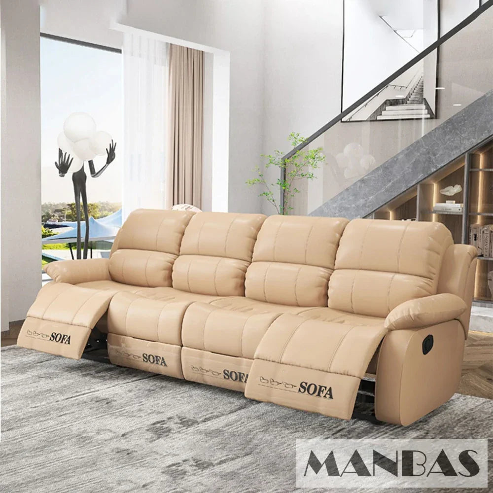 MINGDIBAO Manual / Electric Recliner Sofa Genuine Leather