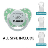 MIYOCAR personalized replaceable teat pacifier BPA free all