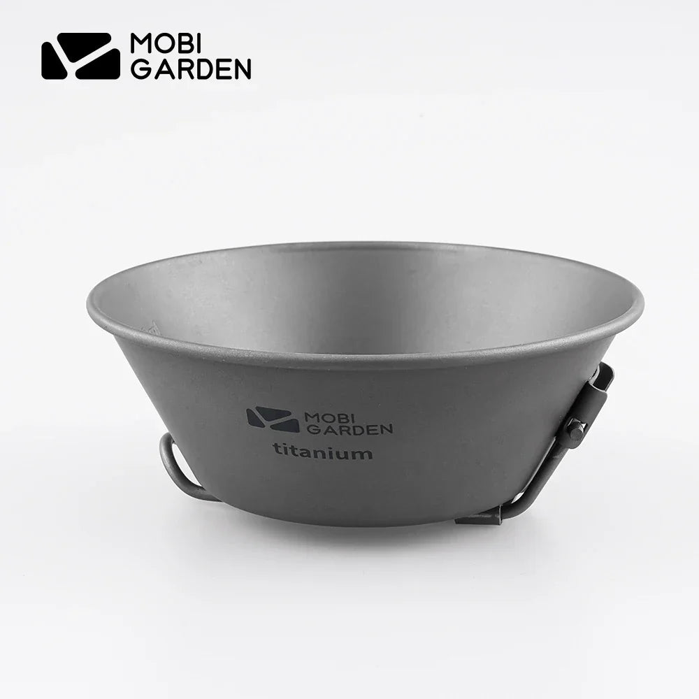 MOBI GARDEN Camping Cookware Kit Outdoor Aluminum Cooking