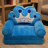 MOMO Children Sofa Cute Cartoon Lazy Folding Small