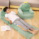 MOMO Children Sofa Cute Cartoon Lazy Folding Small