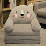 MOMO Children Sofa Cute Cartoon Lazy Folding Small