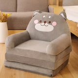 MOMO Children Sofa Cute Cartoon Lazy Folding Small