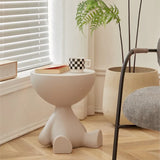 MOMO Cream Style Small Flat Tea Table Small