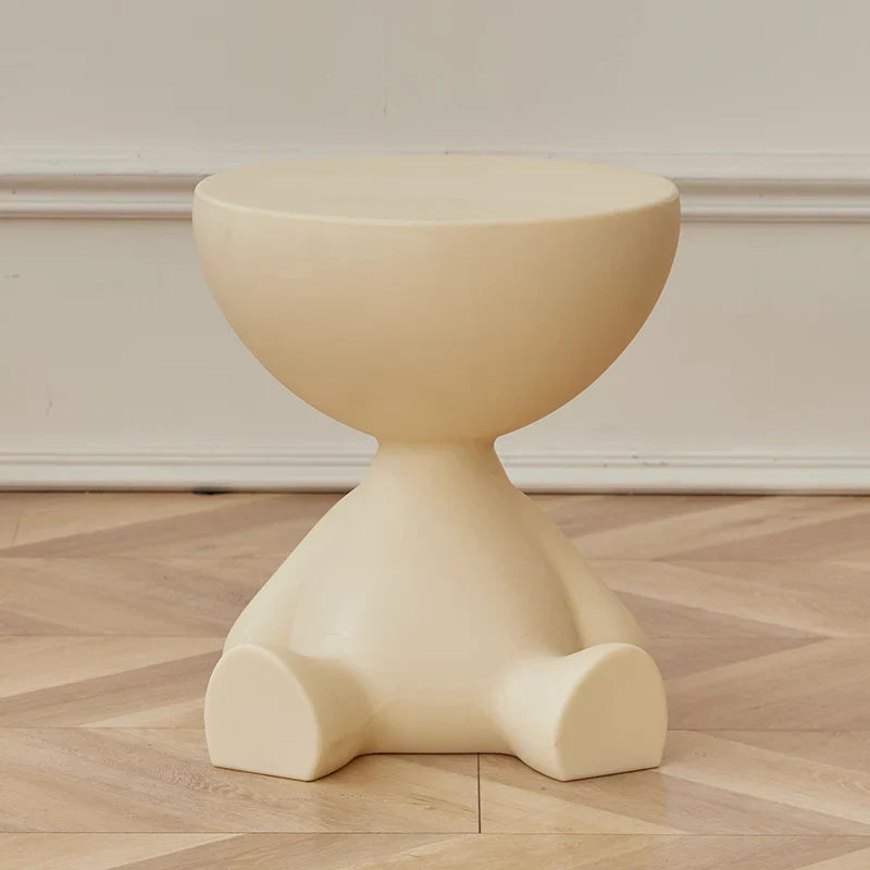 MOMO Cream Style Small Flat Tea Table Small