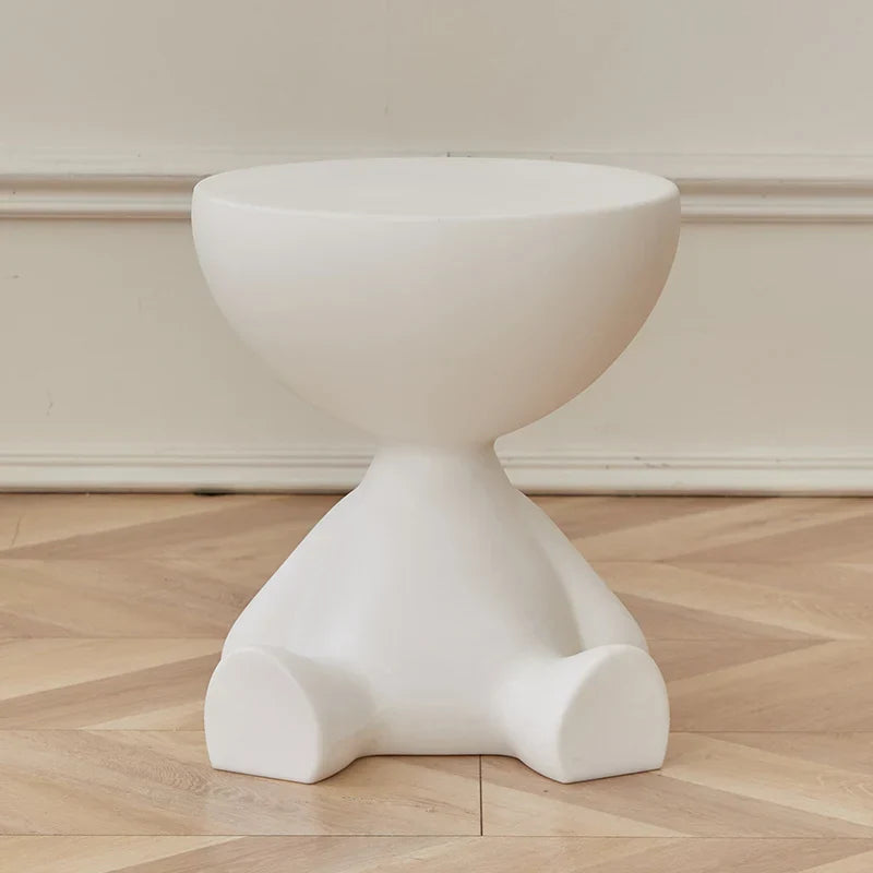 MOMO Cream Style Small Flat Tea Table Small