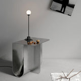 MOMO Mini Stainless Steel Sofa Side Table Designer