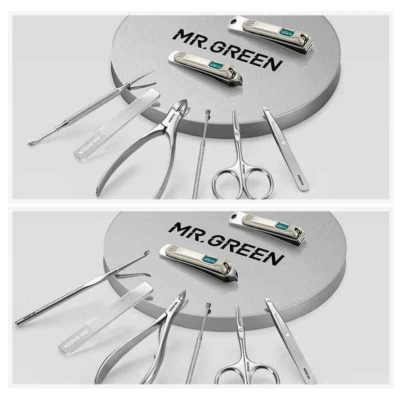 MR.GREEN Fashionable Manicure Set 8pcs Personal Care Tool