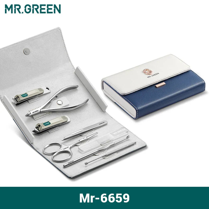 MR.GREEN Fashionable Manicure Set 8pcs Personal Care Tool