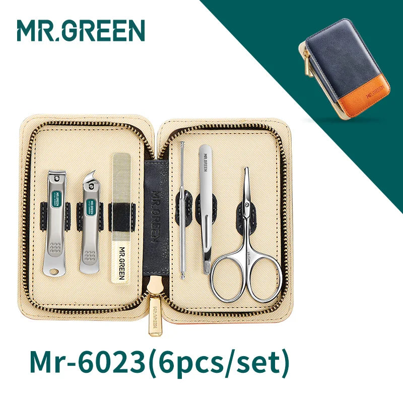 MR.GREEN Manicure Set Color Contrast sets Nail Clippers