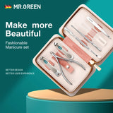 MR.GREEN Manicure Set Pedicure Sets Nail Clippers Tools