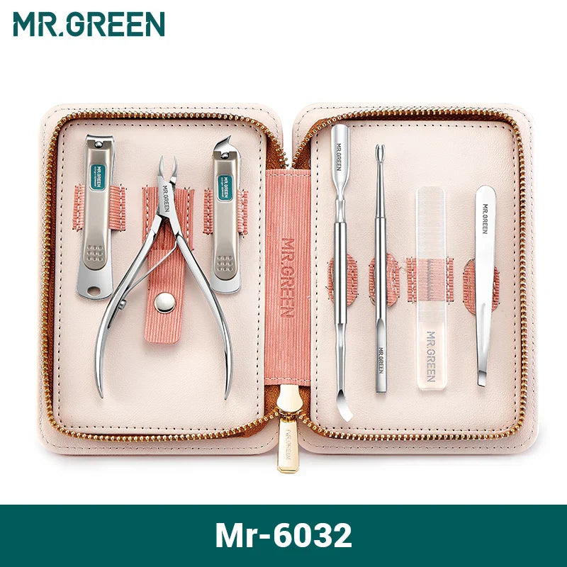 MR.GREEN Manicure Set Pedicure Sets Nail Clippers Tools