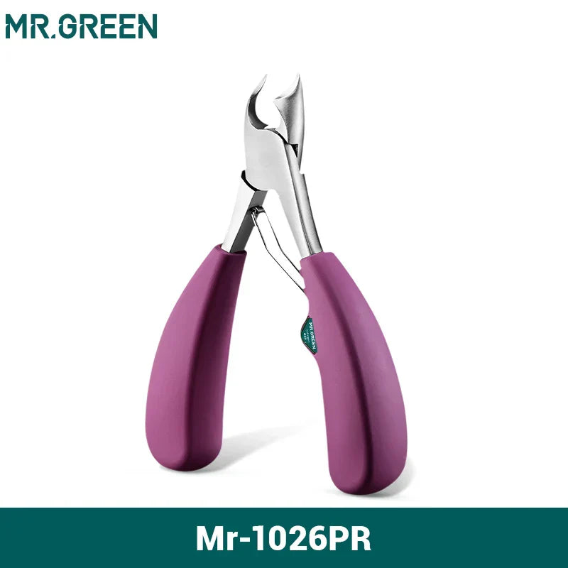 MR.GREEN Nail Clipper Stainless Steel Ingrown Toenail Clipper