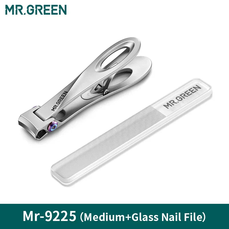 MR.GREEN Nail Clippers Wide Jaw Opening Stainless Steel