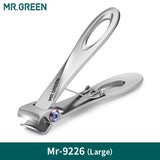 MR.GREEN Nail Clippers Wide Jaw Opening Stainless Steel