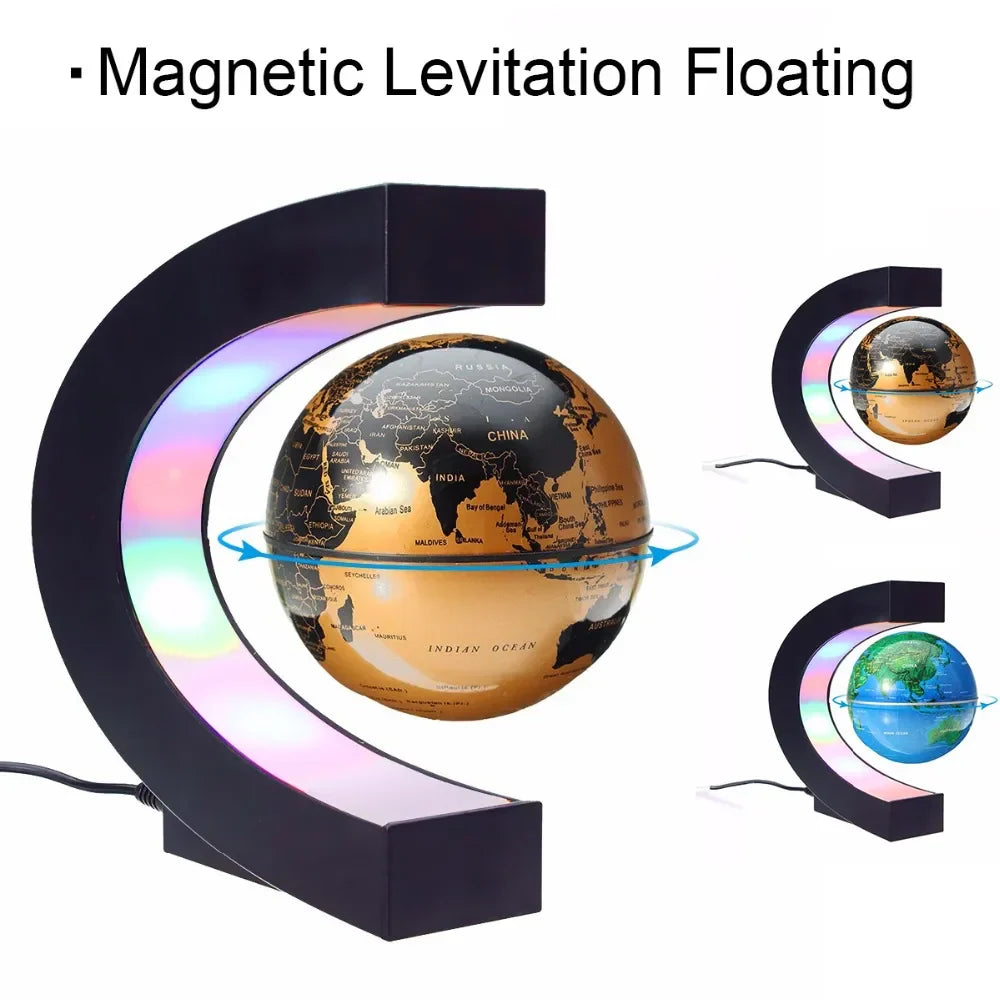 Magnetic Levitation Soccer Lamp Globe Tellurion LED Light