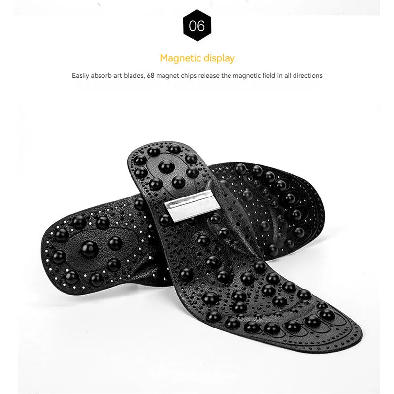 Magnetic Therapy Massage Insoles For Shoes Foot Acupressure