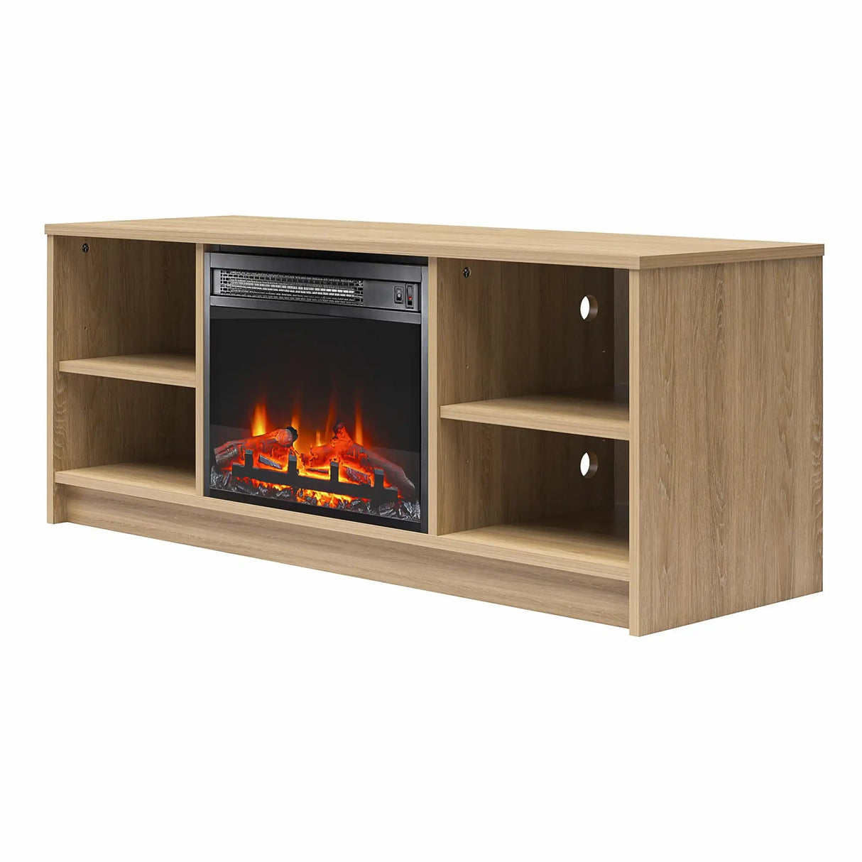 Mainstays Fireplace TV Stand for TVs up to