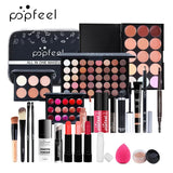 Makeup Kit Full Professional Eyeshadow Lip Gloss Blush