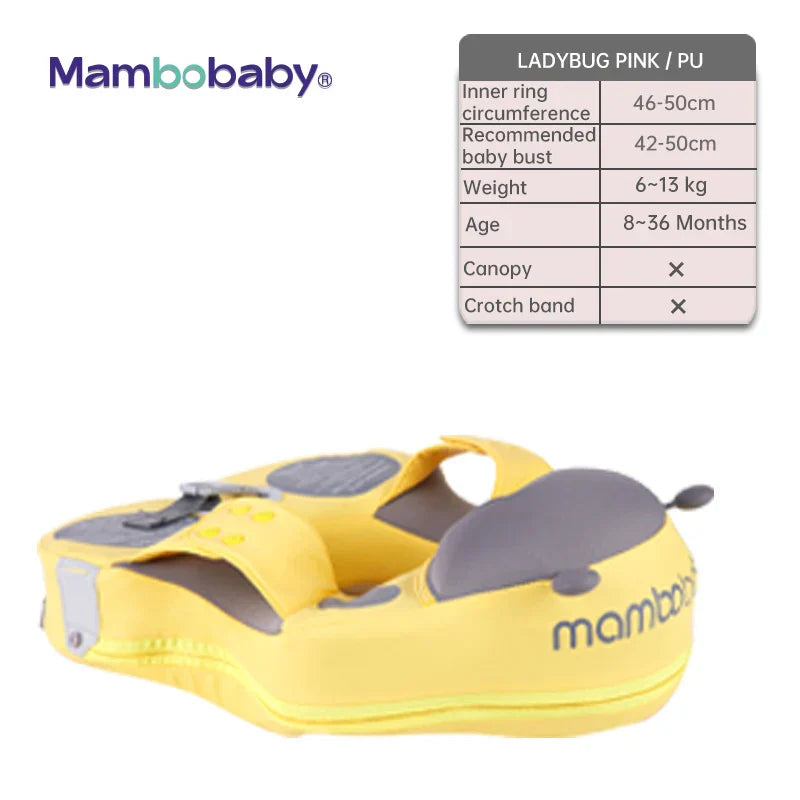 Mambobaby Baby Swimming Float Sunshade Infant Non-Inflatable Pool