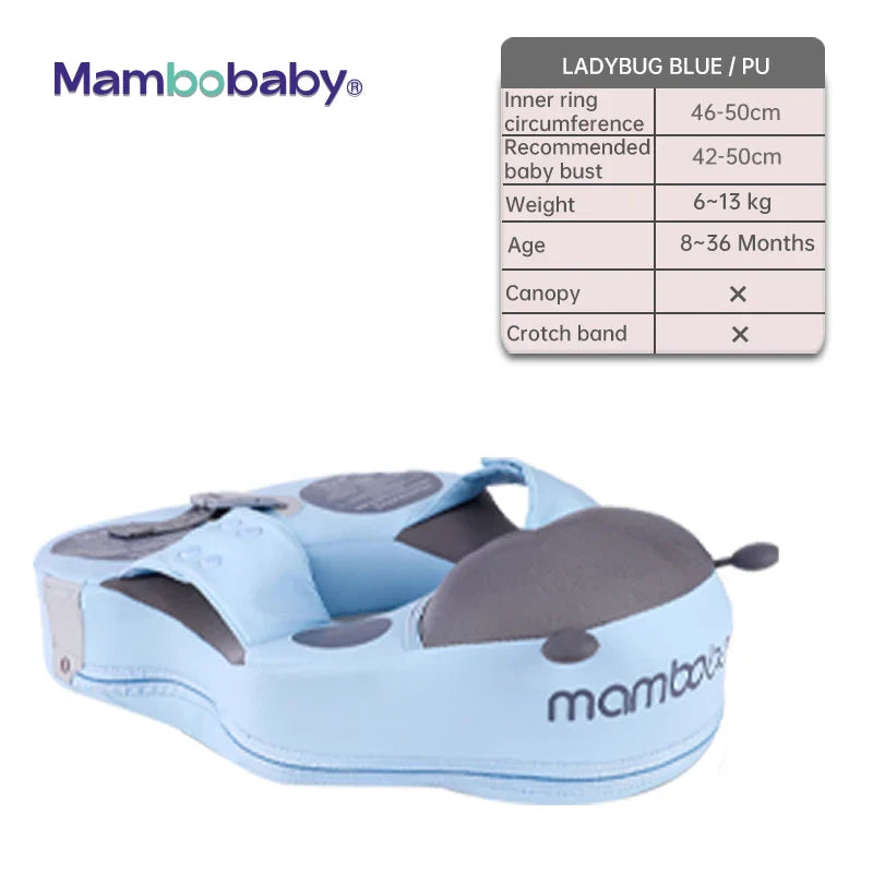 Mambobaby Baby Swimming Float Sunshade Infant Non-Inflatable Pool