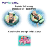 Mambobaby Baby Swimming Float Sunshade Infant Non-Inflatable Pool