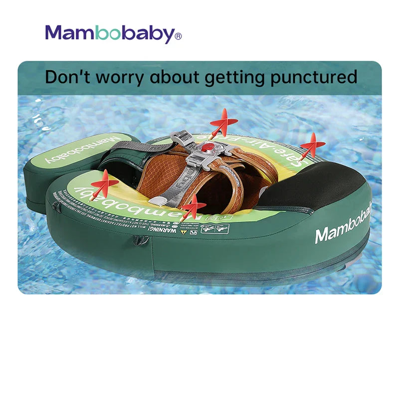 Mambobaby Baby Swimming Float Sunshade Infant Non-Inflatable Pool