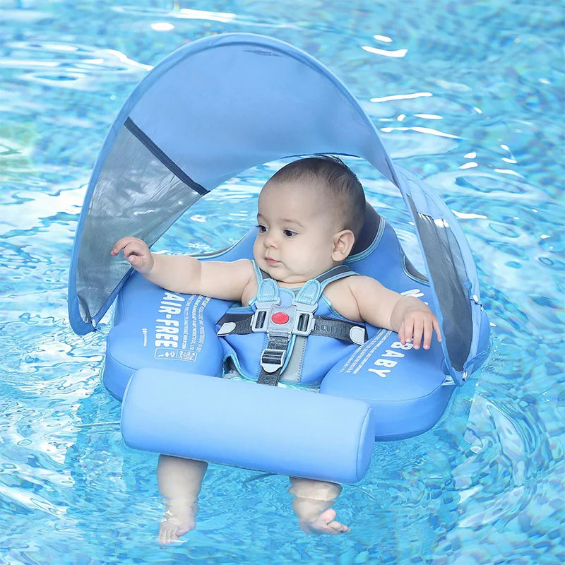 Mambobaby Baby Waist Floating Lying Swimming Ring Pool