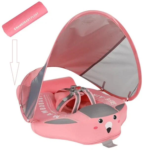 Mambobaby Baby Waist Floating Lying Swimming Ring Pool