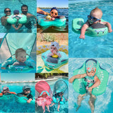 Mambobaby Baby Waist Floating Lying Swimming Ring Pool