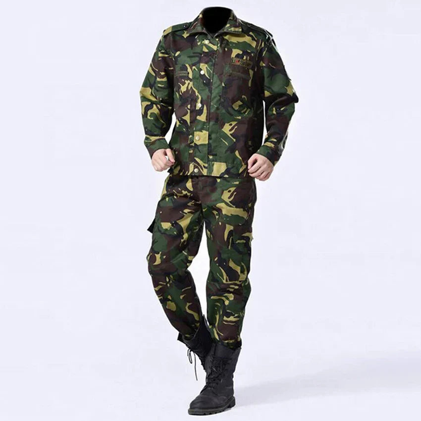 Man SWAT Soldier Army Suit Military Uniform Costumes