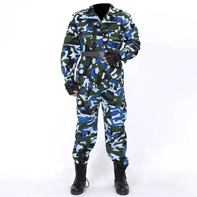 Man SWAT Soldier Army Suit Military Uniform Costumes