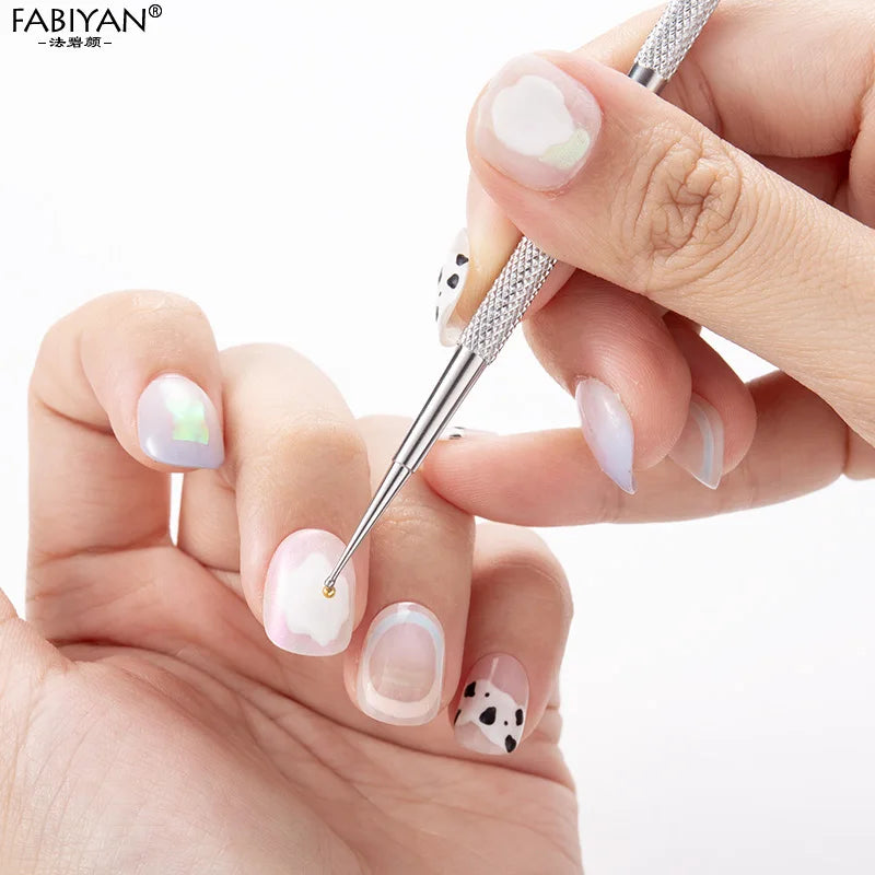 Manicure Tools Nail Art Dotting Rhinestone Flower Pen