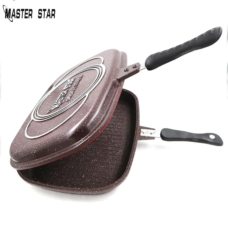 Master Star 36/40cm Double Sided Fry Pan Die-Casting