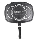 Master Star 36/40cm Double Sided Fry Pan Die-Casting