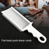 Men Flat Top Fading Comb Professional Barber Blending