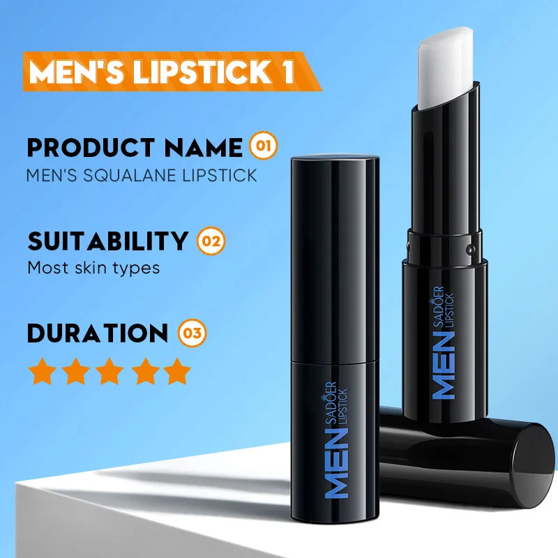 Men Lip Balm Moisturizing Hydration Fading Lip Lines