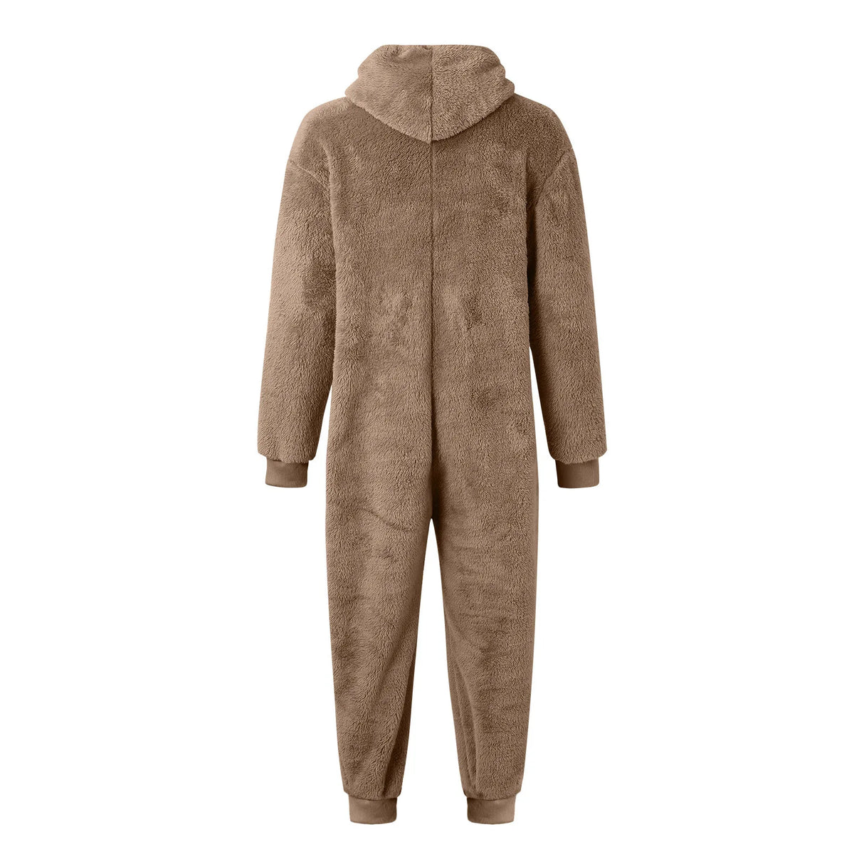 Men Plush Teddy Fleece Pajamas Winter Warm Hoodies