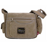 Men's Vintage Canvas Bag Men Casual Crossbody Bag